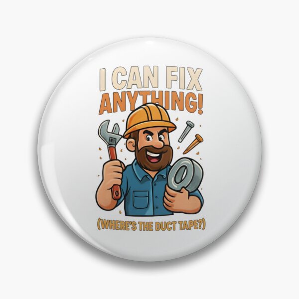 Item preview, I Can Fix Anything Funny Handy Man designed and sold by Bright Vibe Designs.