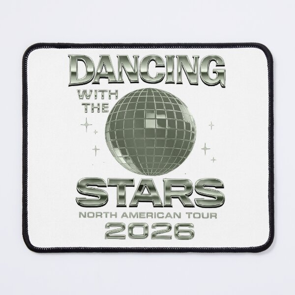Item preview, Dancing With The Star Tour 2026 Sweatshirt, MonoChrome Retro Disco Ball Dance Show  designed and sold by MassonCalepon.