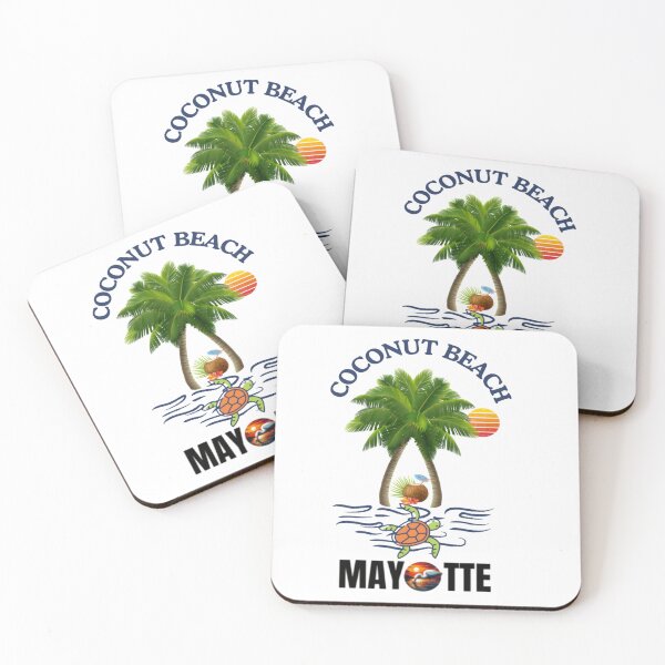 Item preview, Coconut Palm Beach of Mayotte designed and sold by FoxinhoSoumaila.