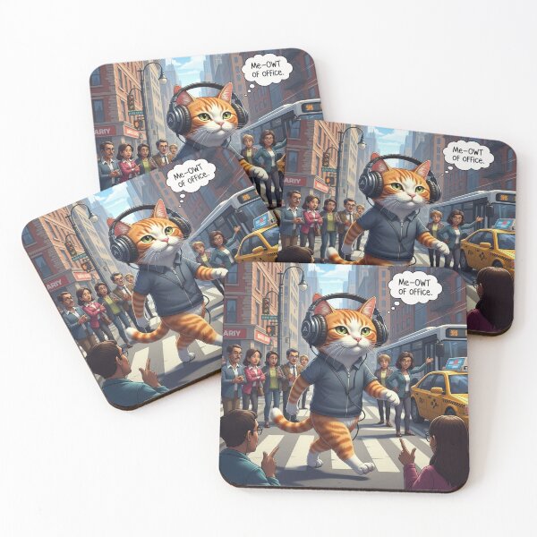 Item preview, Expert At Ignoring Humans Cat designed and sold by PetJoyPrintsCO.