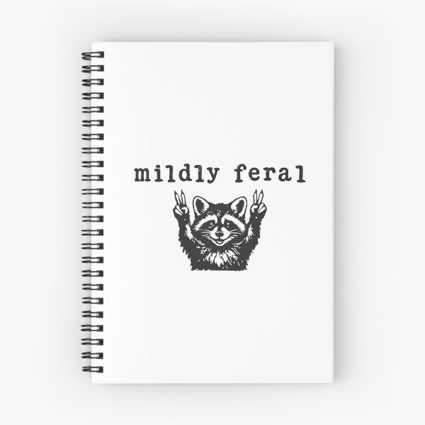 Item preview, Mildly Feral Raccoon designed and sold by CloudyPress.