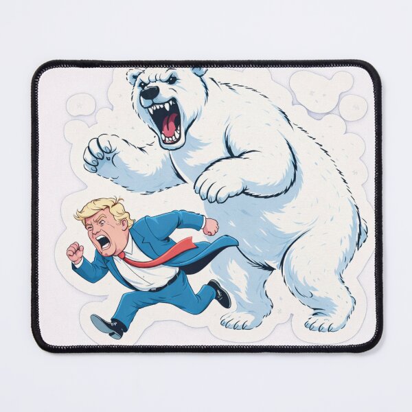 Item preview, Trump and Polar Bear Sticker designed and sold by Bigeasy22441.