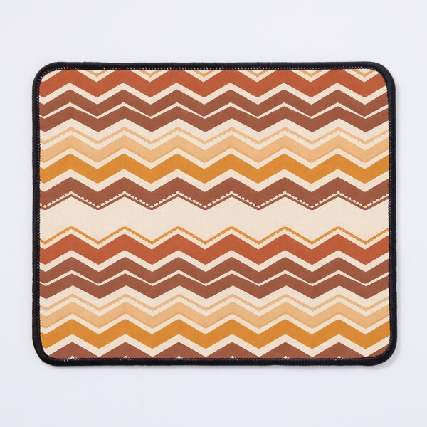 Item preview, Seamless Horizontal Zigzag Textile Design – Matte Finish designed and sold by annenambiro.