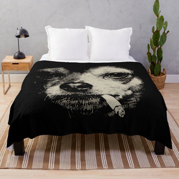 Item preview, Dog Smoking Cigarette Funny Chihuahua Meme designed and sold by Baby-Care.