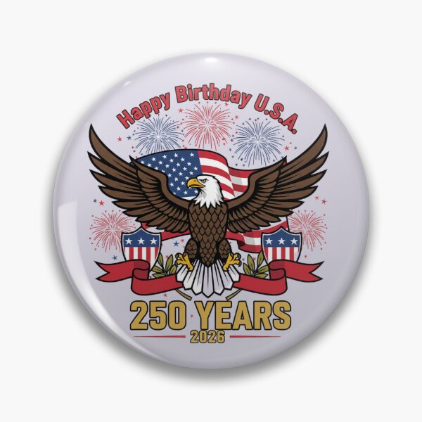 Item preview, Happy Birthday USA designed and sold by Pixel-Lair.
