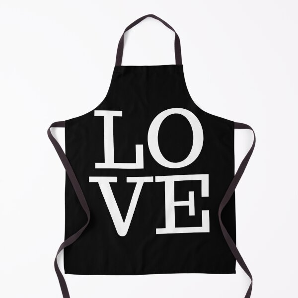 Item preview, LOVE (White on Black) designed and sold by JazzPWall.