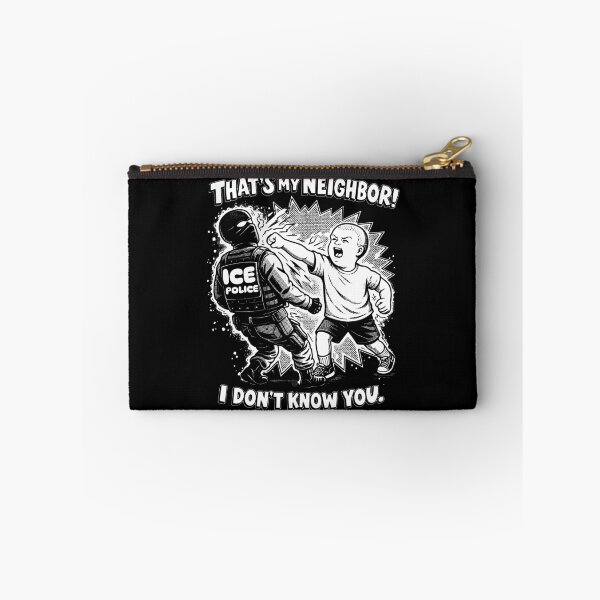 Item preview, That's My Neighbor Anti ICE Shirt, Fuck ICE Political Activist Tee designed and sold by LeonellDavy.