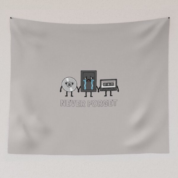 Item preview, Never Forget Retro Media - Crying VHS Tape & Sad CD designed and sold by ahabboud.