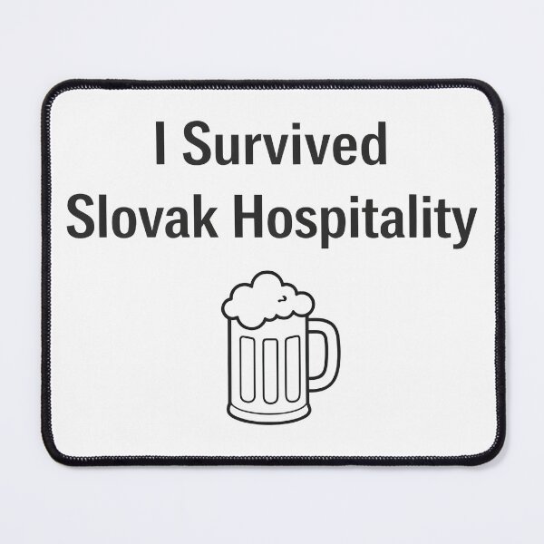 Item preview, I Survived Slovak Hospitality Funny Beer Quote. designed and sold by The-T-In-Retro.