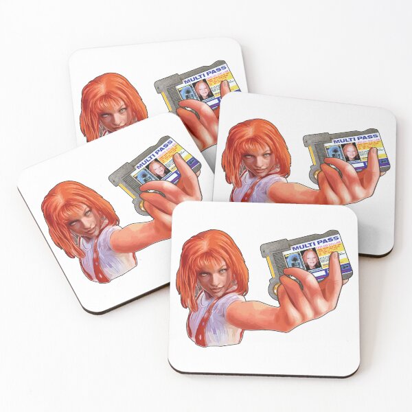 Item preview, Multipass Fifth Element Leeloo Sci-Fi Illustration designed and sold by Andrew Call.