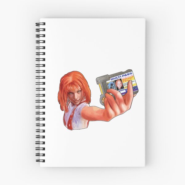 Item preview, Multipass Fifth Element Leeloo Sci-Fi Illustration designed and sold by Andrew Call.