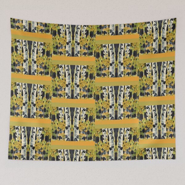 Item preview, Symmetrical Aspen Tree Pattern  designed and sold by oh-bi-me.