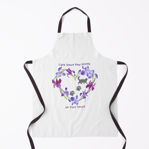 Item preview, Cats Leave Paw Prints On Your Heart designed and sold by MYCatStuff.