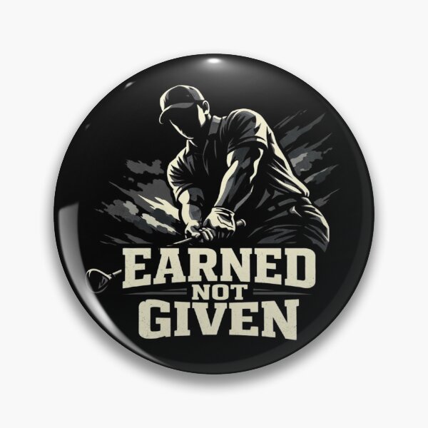 Item preview, Earned Not Given – Golf Discipline Mindset T-Shirt designed and sold by RMTrendy.