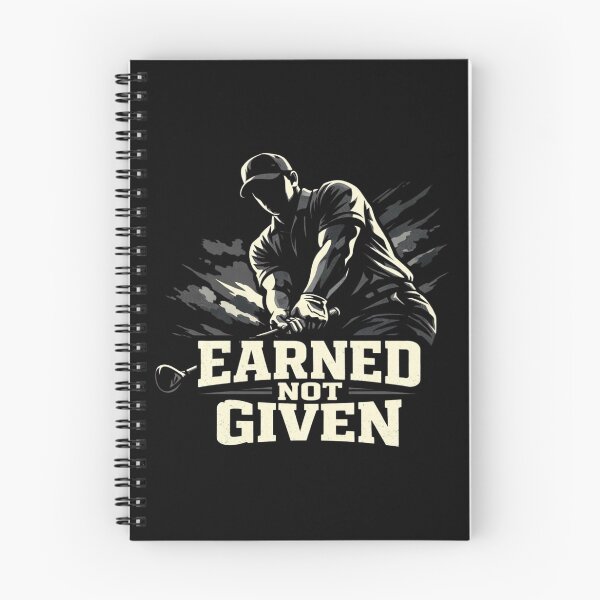 Item preview, Earned Not Given – Golf Discipline Mindset T-Shirt designed and sold by RMTrendy.