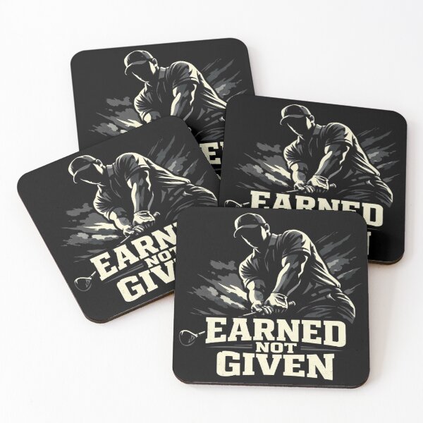 Item preview, Earned Not Given – Golf Discipline Mindset T-Shirt designed and sold by RMTrendy.