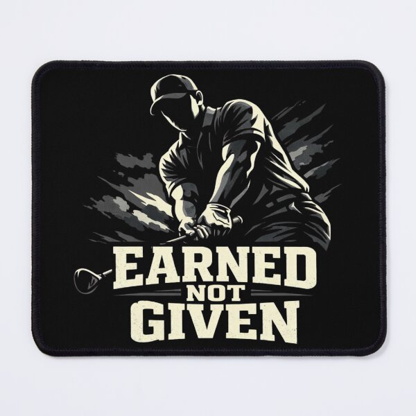 Item preview, Earned Not Given – Golf Discipline Mindset T-Shirt designed and sold by RMTrendy.