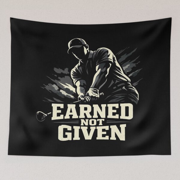 Item preview, Earned Not Given – Golf Discipline Mindset T-Shirt designed and sold by RMTrendy.