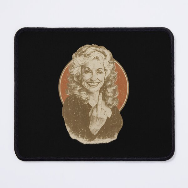 Item preview, Dolly Parton Retro Middle Finger Country Music designed and sold by Baby-Care.