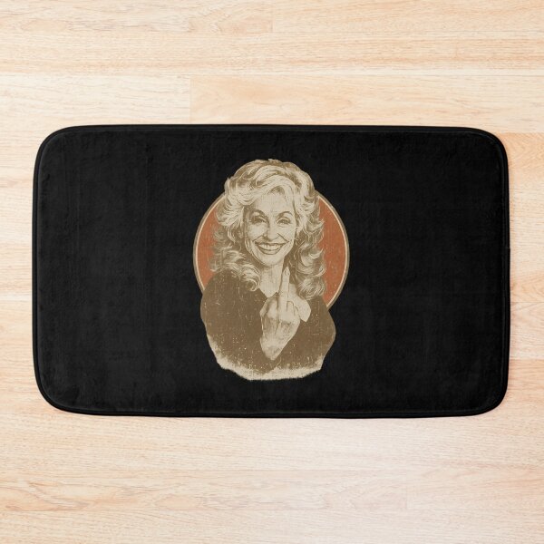 Item preview, Dolly Parton Retro Middle Finger Country Music designed and sold by Baby-Care.