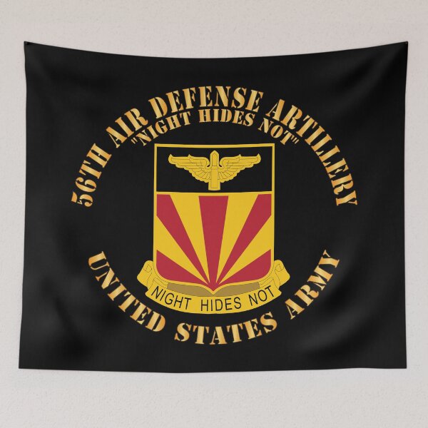 Item preview, Army - 56th Air Defense Artillery - Night Hides Not - DUI, US Army X 300 designed and sold by Military Insignia Products.
