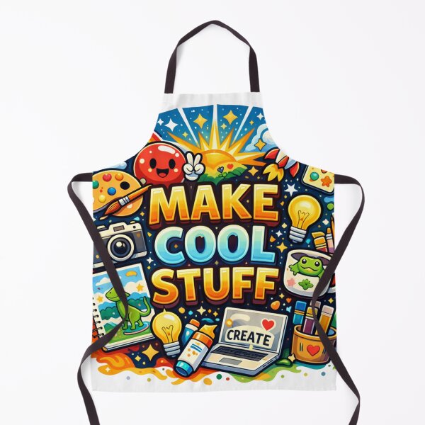 Item preview, Make Cool Stuff – Creative Motivation Quote Art designed and sold by Bassui.