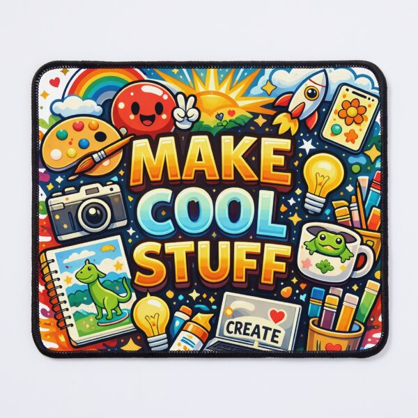 Item preview, Make Cool Stuff – Creative Motivation Quote Art designed and sold by Bassui.