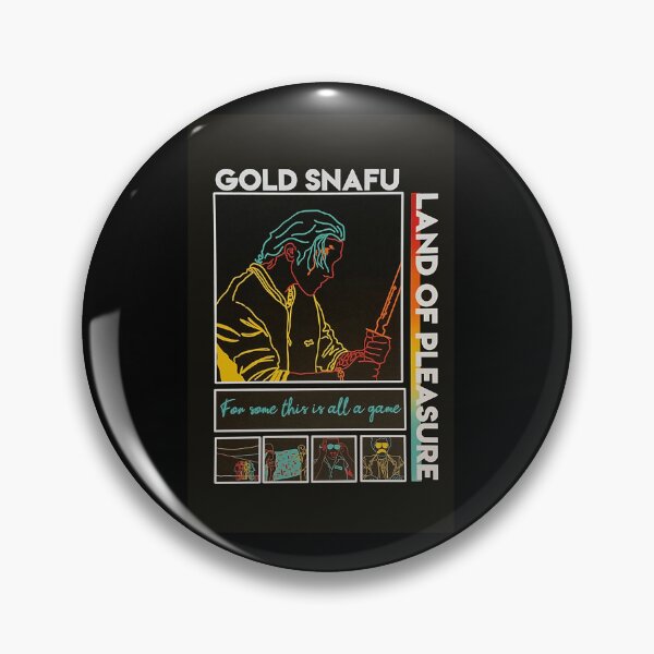 Item preview, Gold Snafu Sticky Fingers designed and sold by AzayMedia.