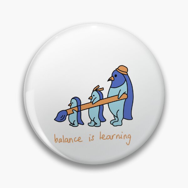 Item preview, Balance Is Learning Penguin Family Illustration designed and sold by Baby-Care.