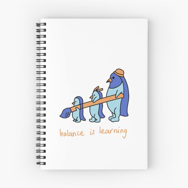 Item preview, Balance Is Learning Penguin Family Illustration designed and sold by Baby-Care.