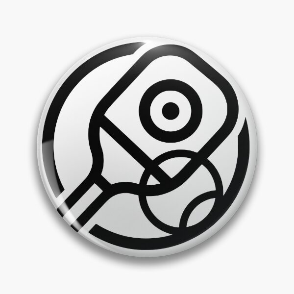 Item preview, Pickleball Social Club Retro Minimalist Emblem Teal designed and sold by ArtVibesX.