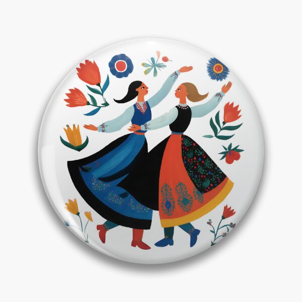 Item preview, Polish Girls in Traditional Clothing designed and sold by xiao xuans.