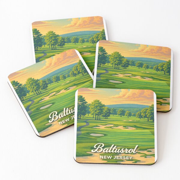 Item preview, Baltusrol Golf Poster designed and sold by KiwiGrizzly.