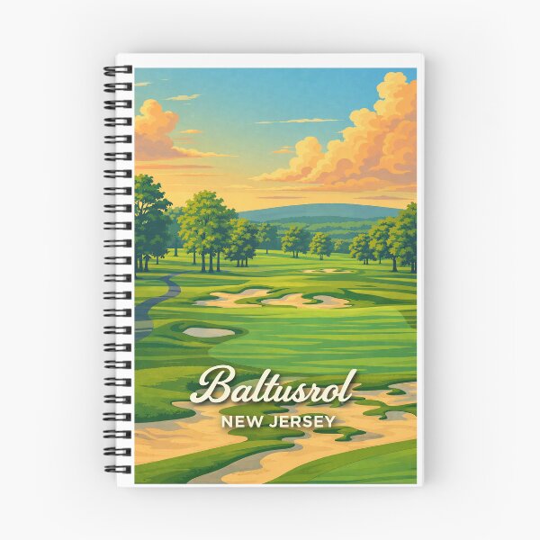 Artikelvorschau, Baltusrol Golfposter entworfen und verkauft von KiwiGrizzly.