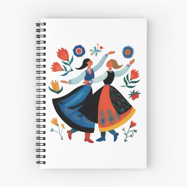 Item preview, Polish Girls in Traditional Clothing designed and sold by xiao xuans.