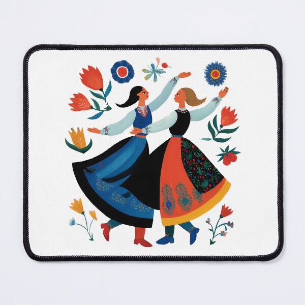 Item preview, Polish Girls in Traditional Clothing designed and sold by xiao xuans.