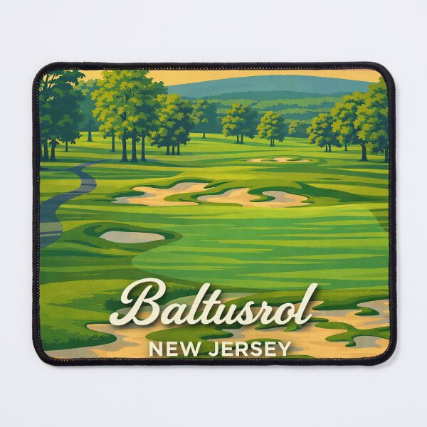 Item preview, Baltusrol Golf Poster designed and sold by KiwiGrizzly.