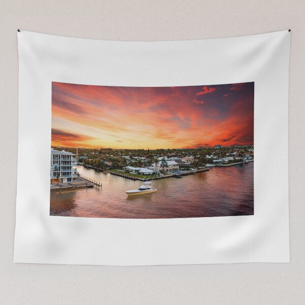 Item preview, Fishing Boat at Sunset designed and sold by dbvirago.
