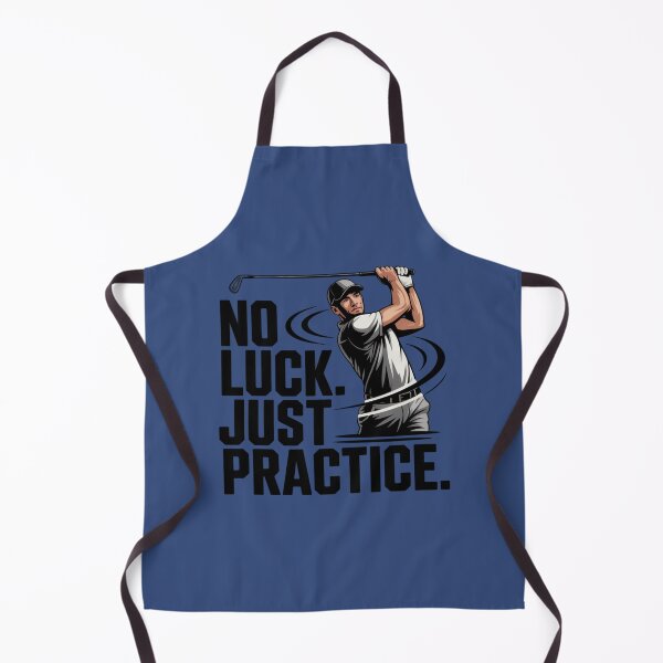 Item preview, No Luck Just Practice – Golf Discipline T-Shirt designed and sold by RMTrendy.