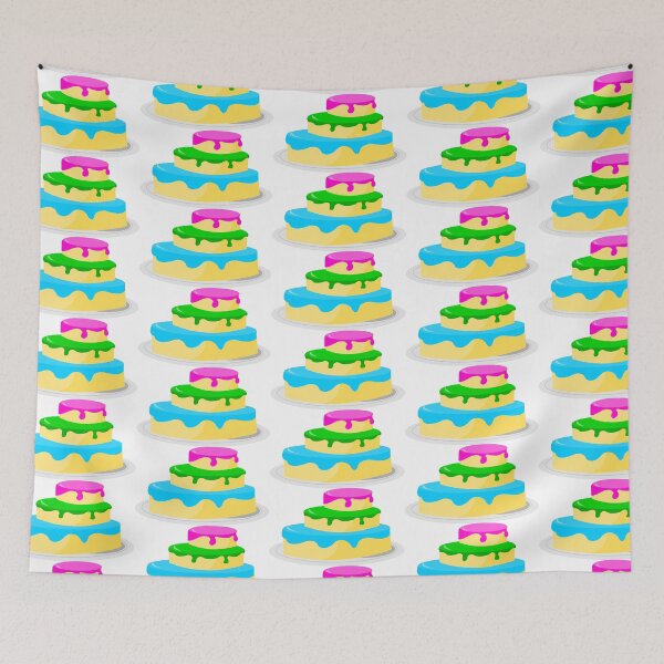 Item preview, Polysexual Cake Pride Flag designed and sold by HarveyHandcraftsandDesigns.