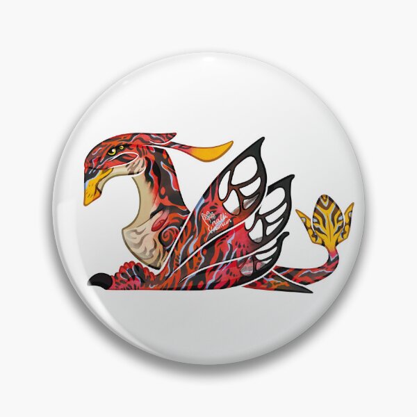 Item preview, Avatar Ikran red designed and sold by Lisas Art Corner.