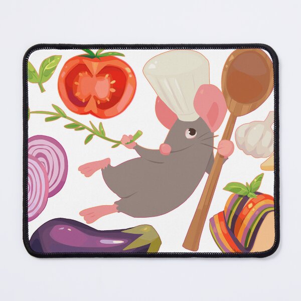 Item preview, Chef rat cooking the French dish ratatouille designed and sold by kittycitymayor.