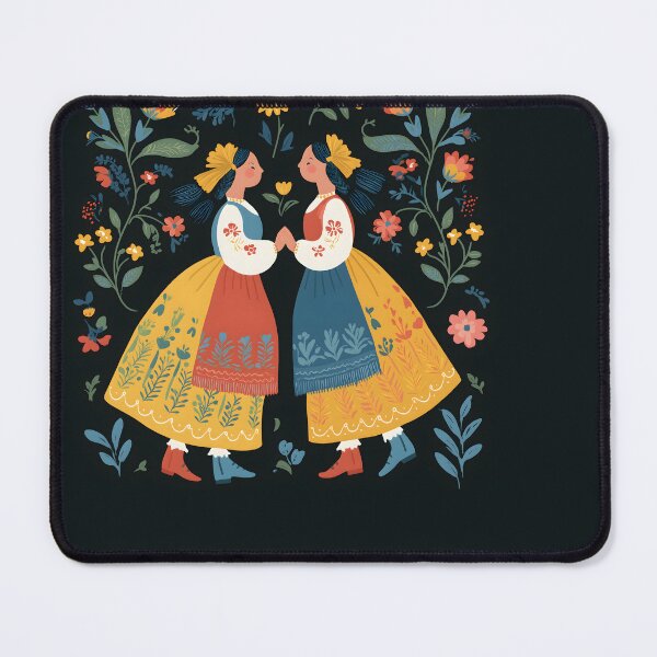 Item preview, Polish Girls in Traditional Clothing designed and sold by xiao xuans.