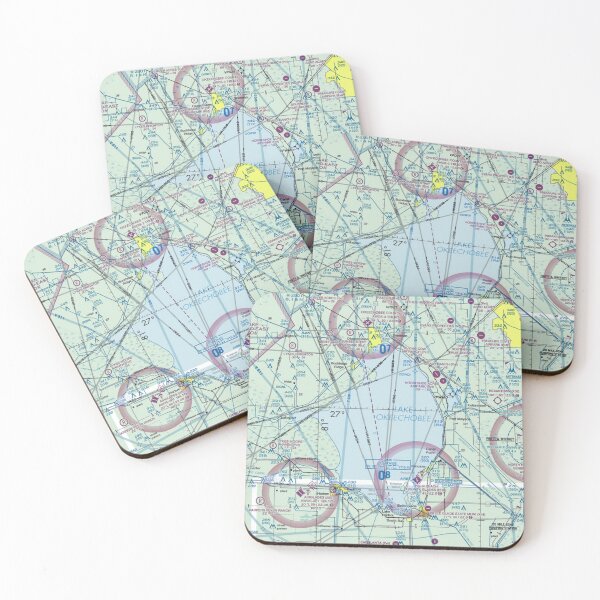 Item preview, Lake Okeechobee on VFR sectional chart Florida pilots designed and sold by PilotandPlane.