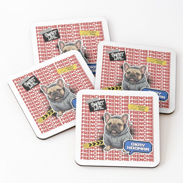 Item preview, Frrench Bulldog Cute Puppy  designed and sold by ArtzyFlow.
