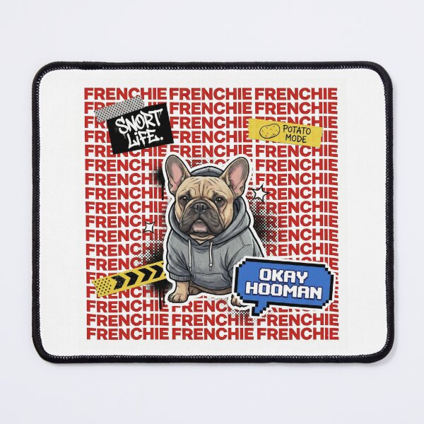 Item preview, Frrench Bulldog Cute Puppy designed and sold by ArtzyFlow.