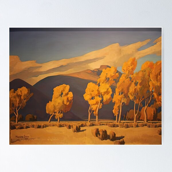 Item preview, NOVEMBER IN NEVADA 1935 By Maynard Dixon designed and sold by erinkavanagh.