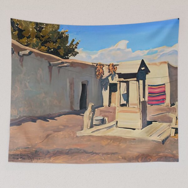 Item preview, OLD PATIO 1931 By Maynard Dixon designed and sold by erinkavanagh.