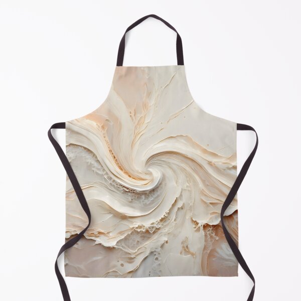 Item preview, Soft Ivory Organic Fluid Art designed and sold by VibeShift Studio.