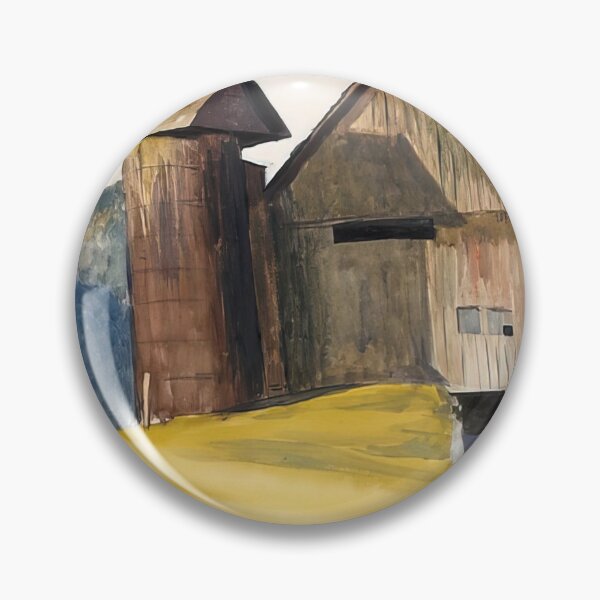 Item preview, Barn and Silo, Vermont By Edward Hopper designed and sold by erinkavanagh.